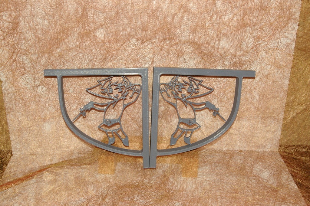 Lot de 2 équerres Link (Blanc)