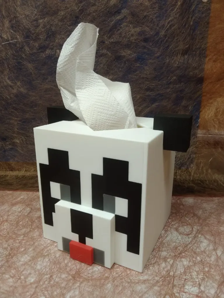 Boite à mouchoir panda