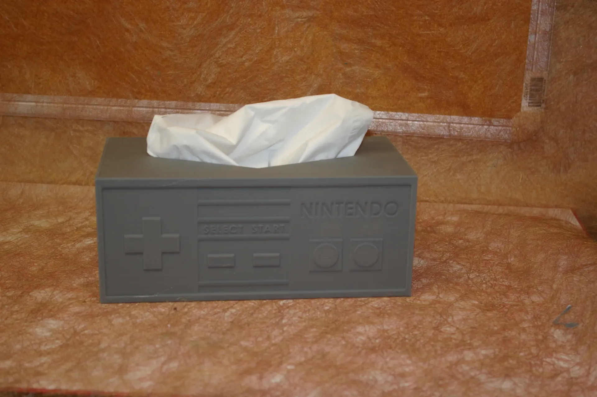 Boite à mouchoirs manette de Nintendo (Blanc)